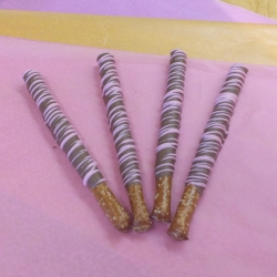Gourmet Chocolate Pretzel Rods