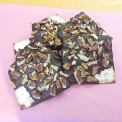 Gourmet Chocolate Passover Matzoh Walnut Dark