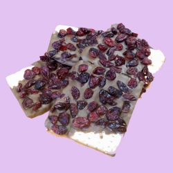 Gourmet Chocolate Passover Matzoh Cranberry Milk