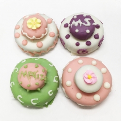 2018010 Two Tier Mini Wedding Cake Cookies