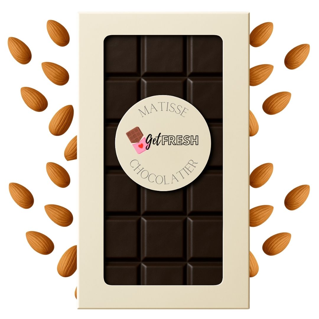 Pareve Dark Chocolate Almond Candy Bar